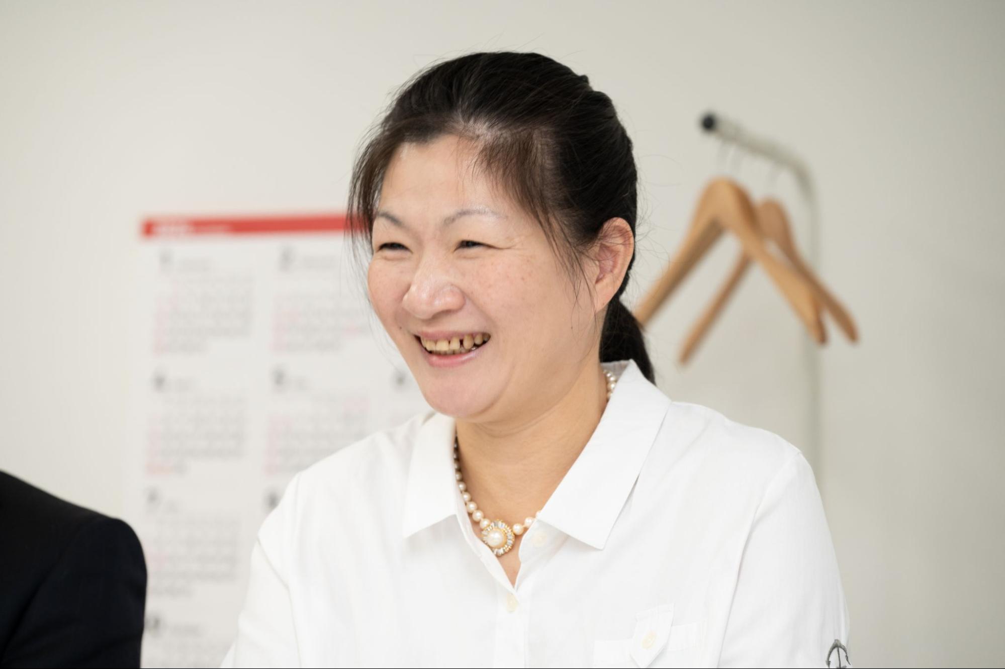 「私たちの希望や利益をとても尊重してくれる」と話す三浦様