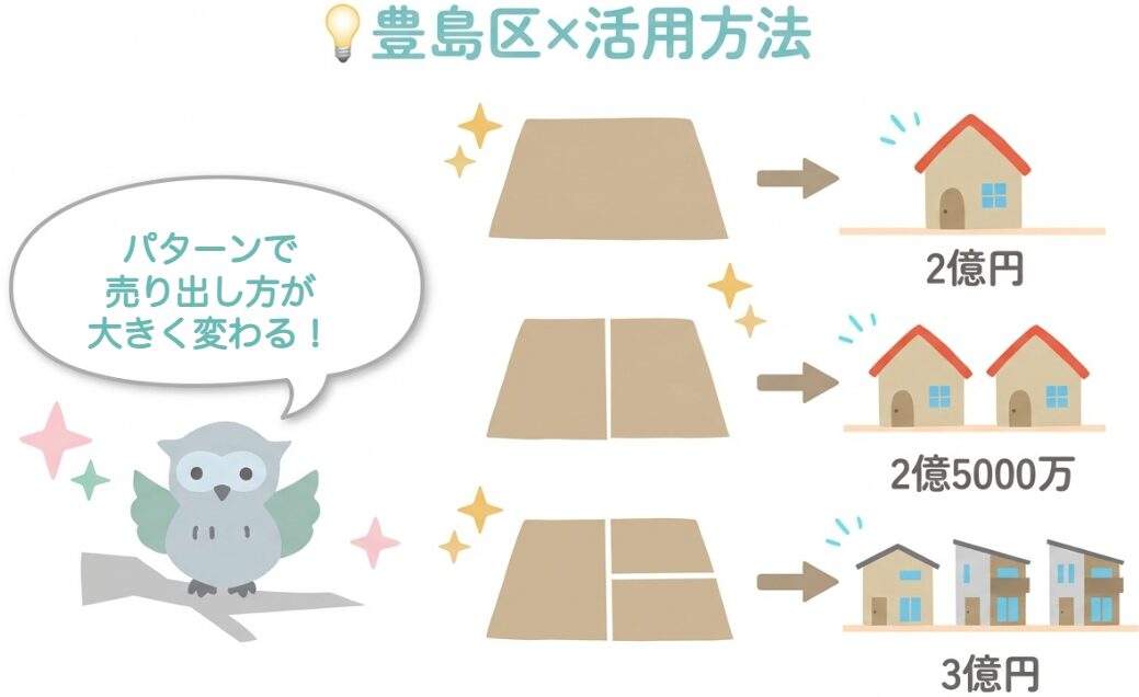 豊島区の活用方法のイメージ